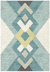 Wilton rug - Temara (blue/multi)