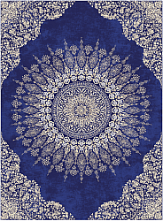 Wilton rug - Sandrigo (blue/beige)