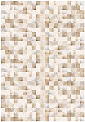 Wilton rug - Trapani (beige/white)