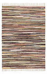 Rag rug - Happy (yellow/multi)