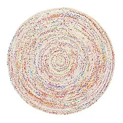 Round rugs - San Francisco (white/multi)