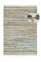 Rag rug - Lindby (yellow/multi)