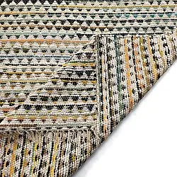 Rag rug - Lindby (yellow/multi)