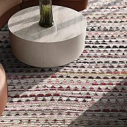 Rag rug - Lindby (pink/multi)