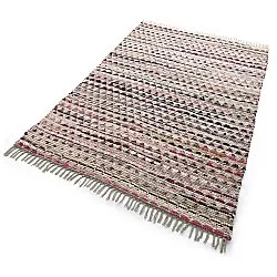 Rag rug - Lindby (pink/multi)