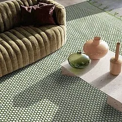Rag rug - Vinga (green)