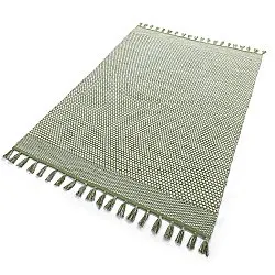 Rag rug - Vinga (green)