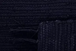Rag rugs - Silje (blue/dark blue)