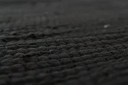 Rag rugs - Silje (black)