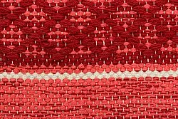 Rag rugs - Visby (red)