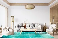 Wilton rug - Jolie (turquoise)