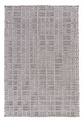 Wool rug - Verona (black/white)