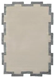 Wool rug - Agra Hand Tufted Wool Premium (grey)