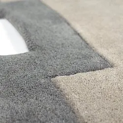 Wool rug - Agra Hand Tufted Wool Premium (grey)