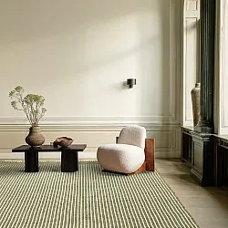 Wool rug - Arbil (green/white)