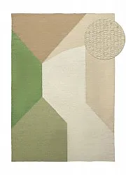 Wool rug - Aveiro (green/multi)