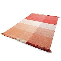 Wool rug - Chaves (red/orange)