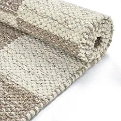 Wool rug - Dundee (beige/white)