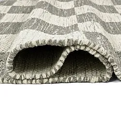 Wool rug - Dundee (grey/white)
