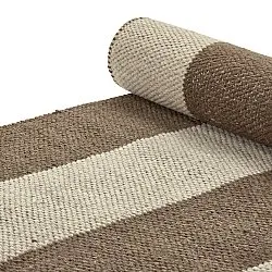 Wool rug - Garine (brown/beige)