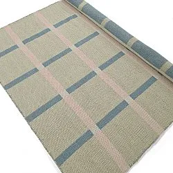 Wool rug - Gingham (no. 1)
