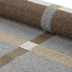 Wool rug - Gingham (no. 7)