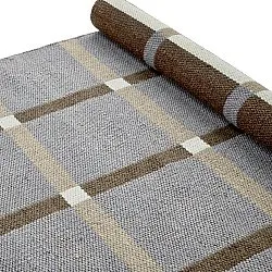 Wool rug - Gingham (no. 7)