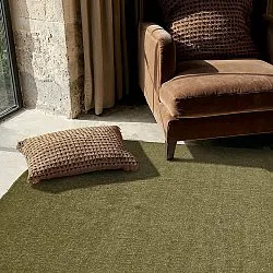 Wool rug - Hamilton (moss green)