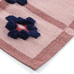 Wool rug - Lausanne Flatweave Tufted Premium (pink)
