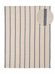 Wool rug - Luton (faded denim/white)