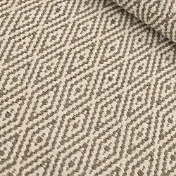 Wool rug - Monastir (brown/white)