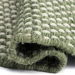 Round rug - Ovelia (green/white)