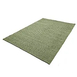 Wool rug - Ovelia (green/white)