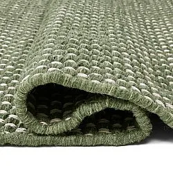 Wool rug - Ovelia (green/white)