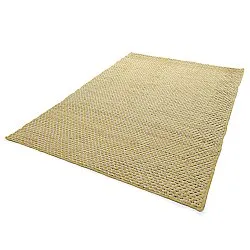 Wool rug - Ovelia (yellow/white)