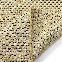 Wool rug - Ovelia (yellow/white)
