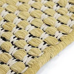 Wool rug - Ovelia (yellow/white)