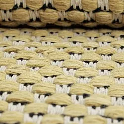 Wool rug - Ovelia (yellow/white)