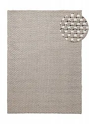 Wool rug - Ovelia (taupe/white)