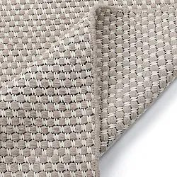Wool rug - Ovelia (taupe/white)