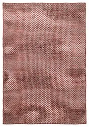 Wool rug - Ovelia (terracotta/white)