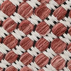 Wool rug - Ovelia (terracotta/white)