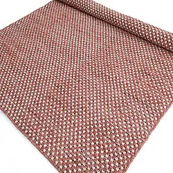 Wool rug - Ovelia (terracotta/white)