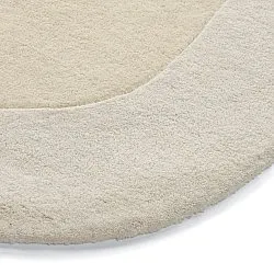 Wool rug - Puri Hand Tufted Wool Premium (cream/white)