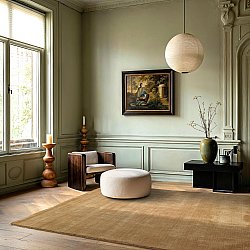 Wool rug - Rozel Handloom Wool Premium (beige)