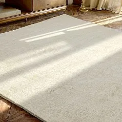 Wool rug - Rozel Handloom Wool Premium (cream)