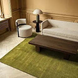 Wool rug - Rozel Handloom Wool Premium (moss green)