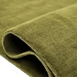 Wool rug - Rozel Handloom Wool Premium (moss green)