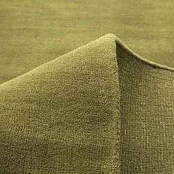 Wool rug - Rozel Handloom Wool Premium (moss green)