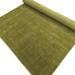 Wool rug - Rozel Handloom Wool Premium (moss green)